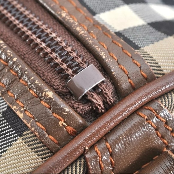 Burberry Nova Check Canvas Leather 2Way Shoulder Hand Bag Beige | Women’s | Used - Picture 9 of 15